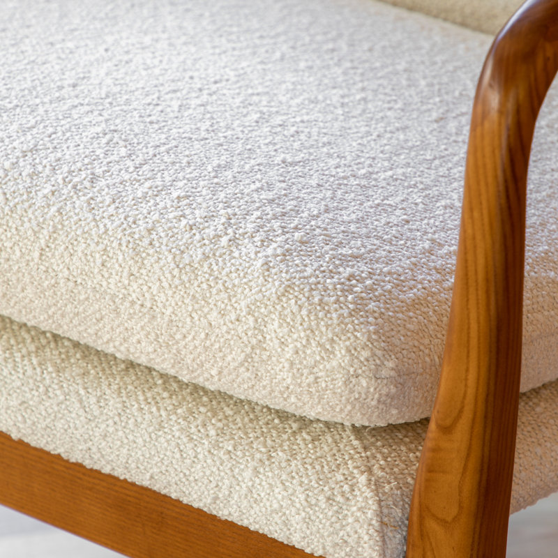 Clarisabel Upholstered Armchair, Cream