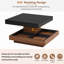Table basse rotative moderne à 360 ° avec trois plateaux amovibles Modern-114232476