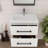 Victoria 23.6'' Single Bathroom Vanity with Acrylic Top-97880845