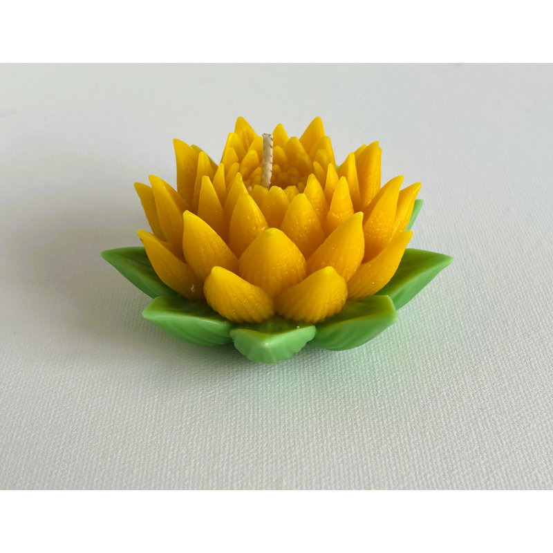 Bougie fleur de lotus