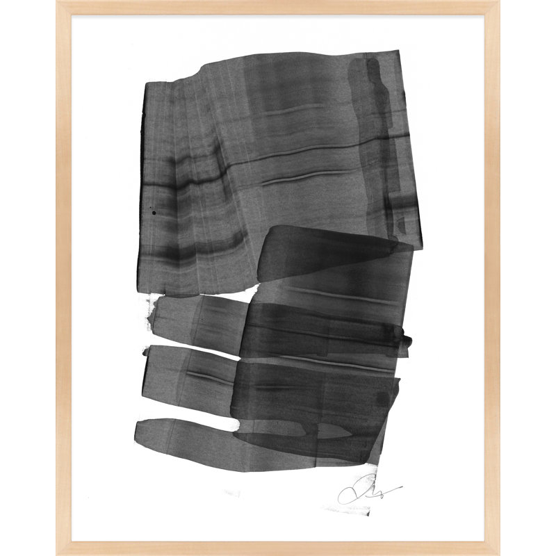 Brushstroke 5 Painting by Jacques Pilon, Maple Wood, 25" H x 20" W x 1.25" D