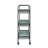 35X12.5X40" Homestead Galvanized Shelf Display 3-Tier
