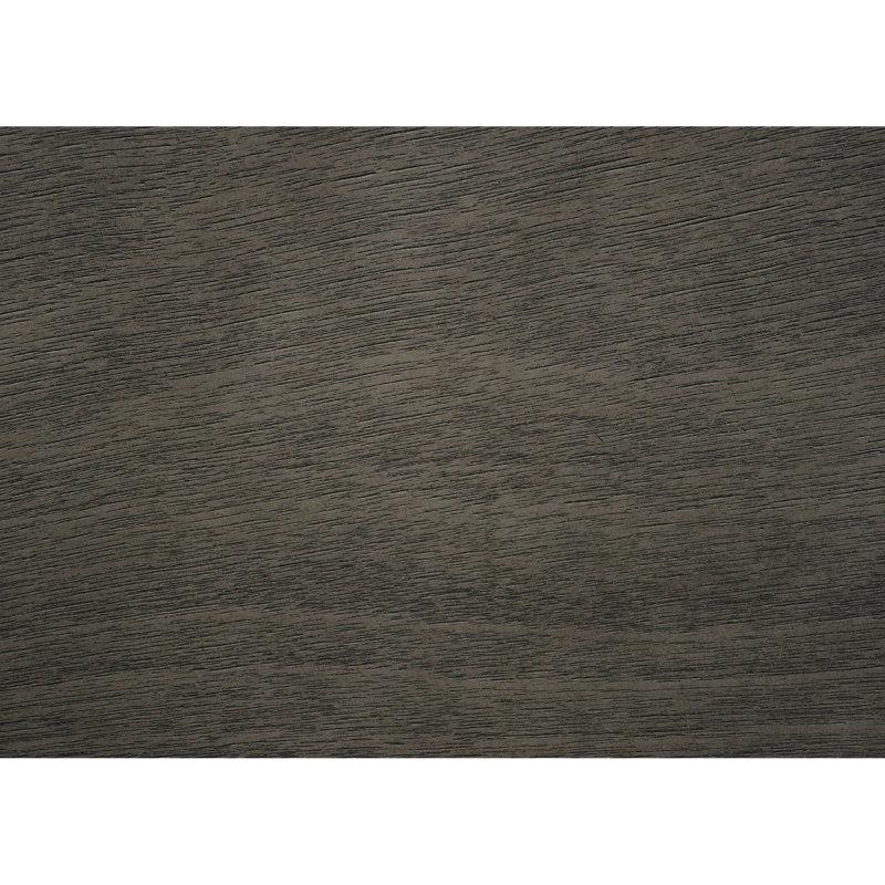 Table de chevet 2 tiroirs en bois massif gris