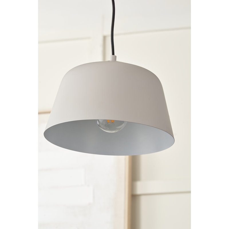 Taleya 1 - Light Bowl Pendant, Matte Grey