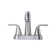 Centerset 2-handle Bathroom Faucet with Drain Assembly