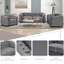 Canapé d'appoint 41,5 po en velours rembourré (y compris le fauteuil)-917683862