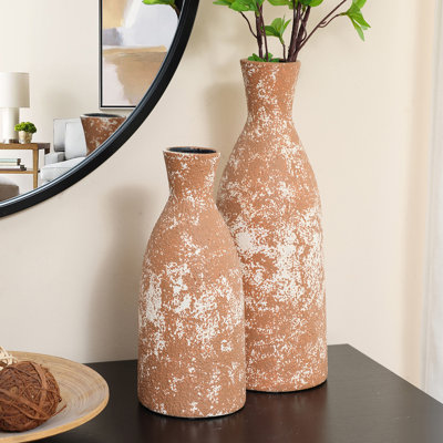 Malessa Handmade Stoneware Table Vase
