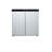Arctic Chef 5.5 CU. FT. Side by Side 2 Door Refrigerator/Freezer