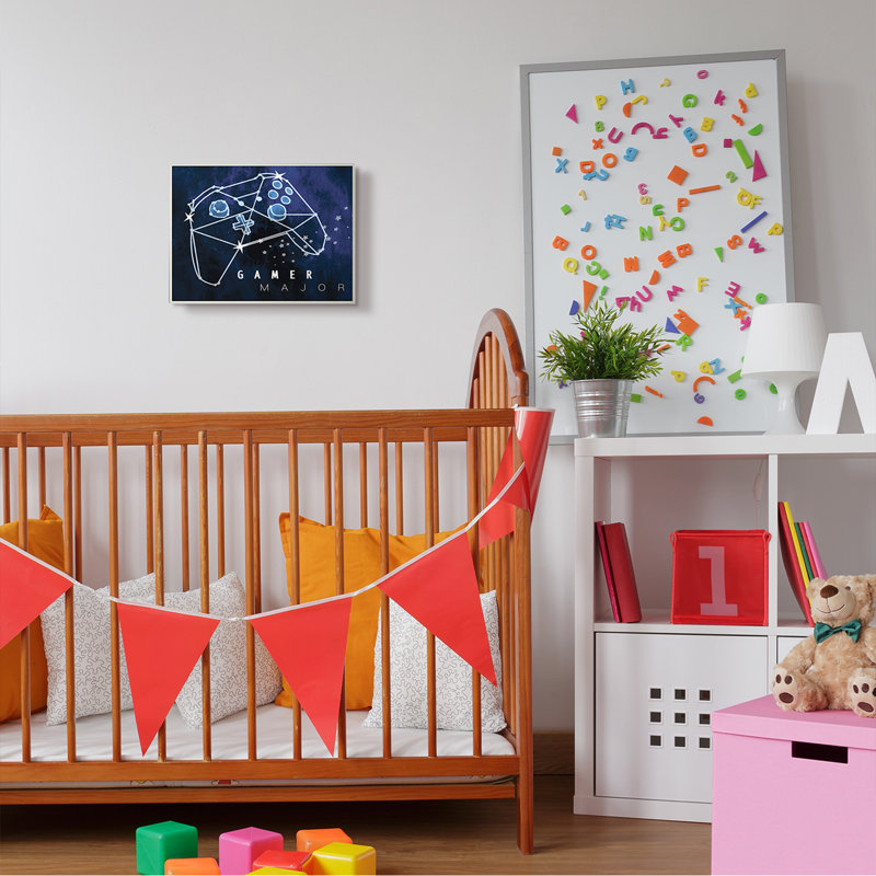 Gamer, Plaque murale, H 10 po x l 15 po x P 0,5 po