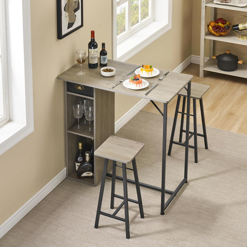 Dining Set, Gray, Gray, Gray, Gray