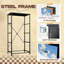 Commode de rangement verticale 4 tiroirs Coastal Harbor Scene