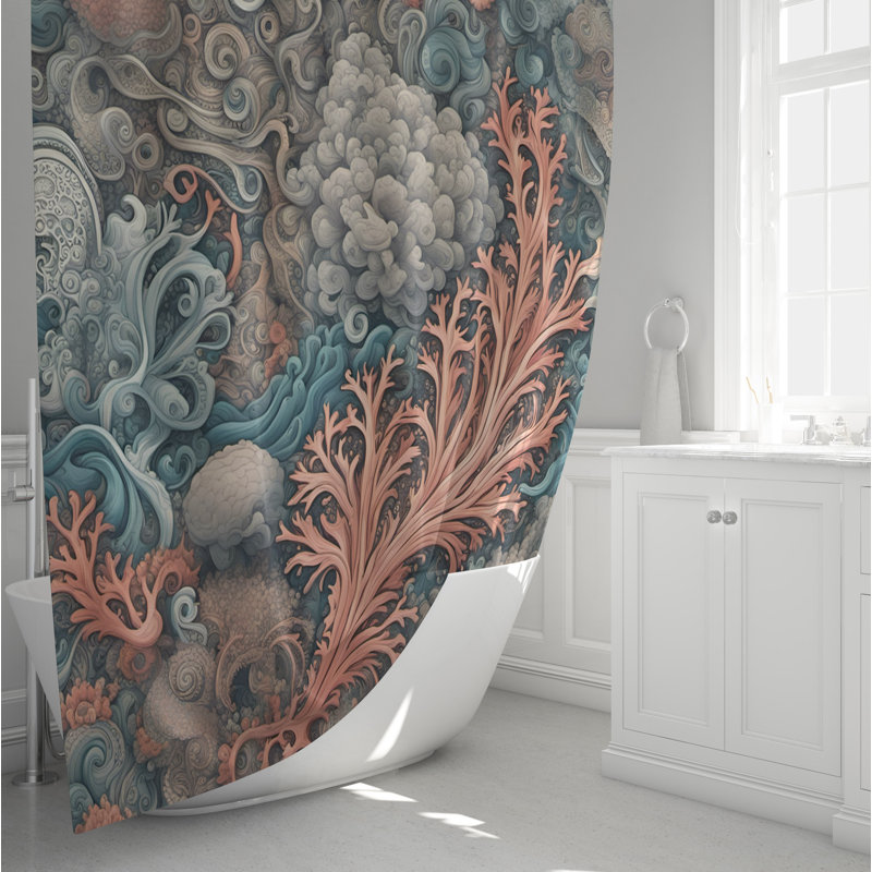 Rideau de douche SH00904, L 70 po x H 83 po