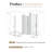 28"W x 72" H Pivot Semi-Frameless Shower Door