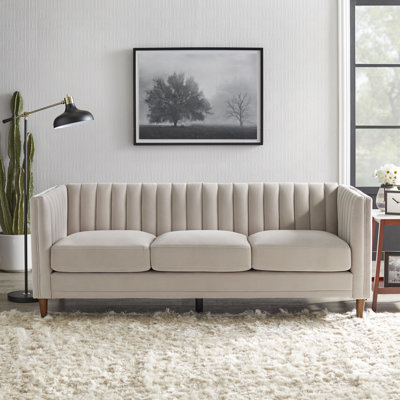 Canapé à accoudoirs tuxedo 80,3" Marlando