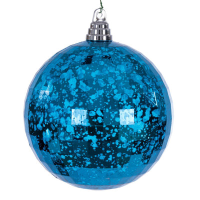 Vickerman 6" Mirror Mercury Ornament. It includes 2 pieces per bag.