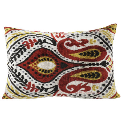 Marrakech Silk Velvet Pillow Cover And Insert