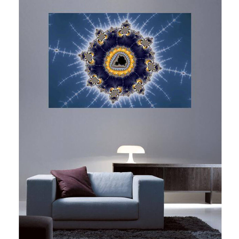 Non-Wall Damaging Wall Decal, 40" H x 60" W