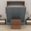 Lit escamotable escamotable en bois avec bureau pliable-1565840271