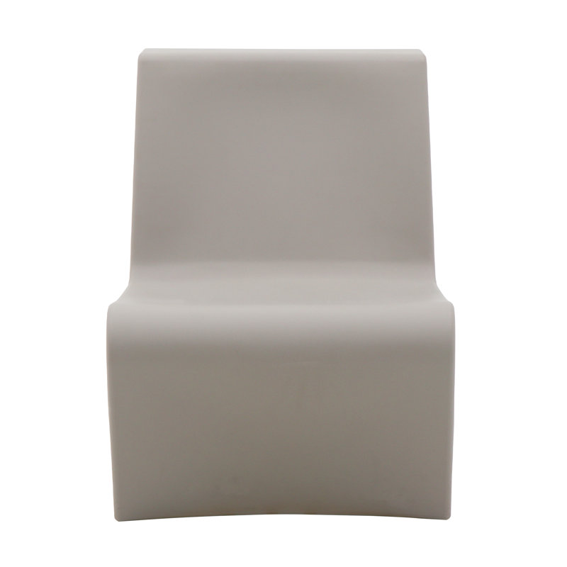 Tramontina Berta Polyethylene Lounge Chair, Grey