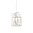 Middleton 8 - Light Wrought Iron Dimmable Geometric Chandelier-53906983