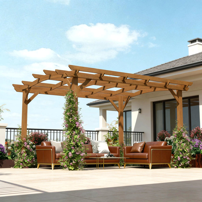 Pergola arquée, treillis de jardin pour l'extérieur