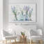 Reproduction botanique moderne sur toile-92187202-92187203