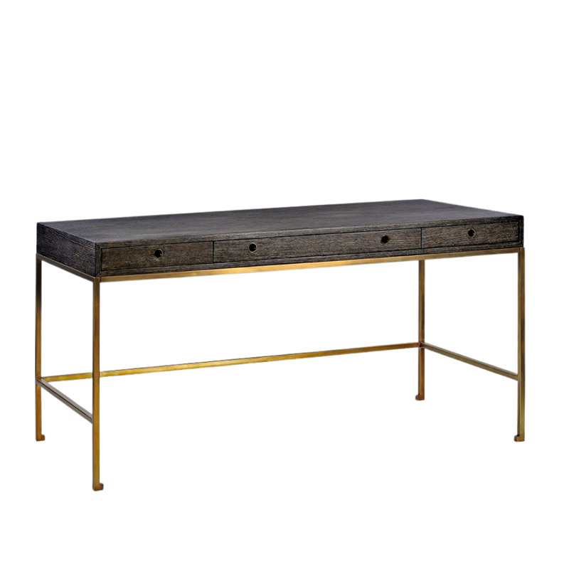 Kent Desk, Midnight/Gold