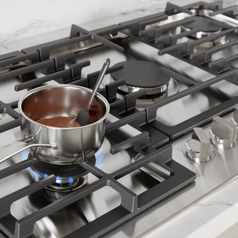 500 Series,30' Gas Cooktop,5 Burner,SS