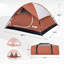 Tente de camping extérieure légère pour 2 à 4 personnes pour les fêtes, cour arrière-102619252-102619253