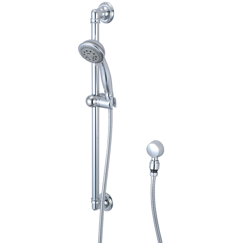 Pomme de douche portative Del Mar, Chrome poli