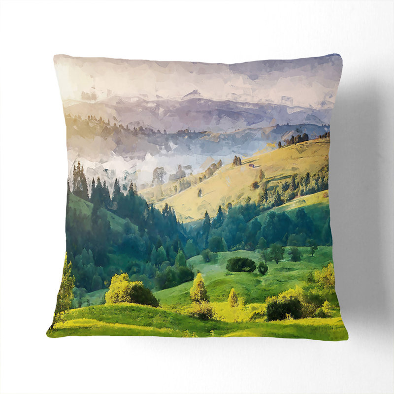 Square Cushion, 40cm H x 40cm W x 15cm D, Stone