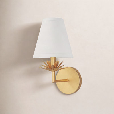 Idalia Single Light Dimmable Armed Sconce