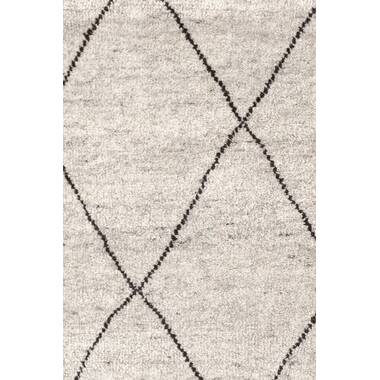 Numa Charcoal Hand Knotted Wool Rug