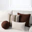 Ember Weave Earth-Toned Dimensional Indoor & Outdoor Woven Accent Pillow & Insert-950585755