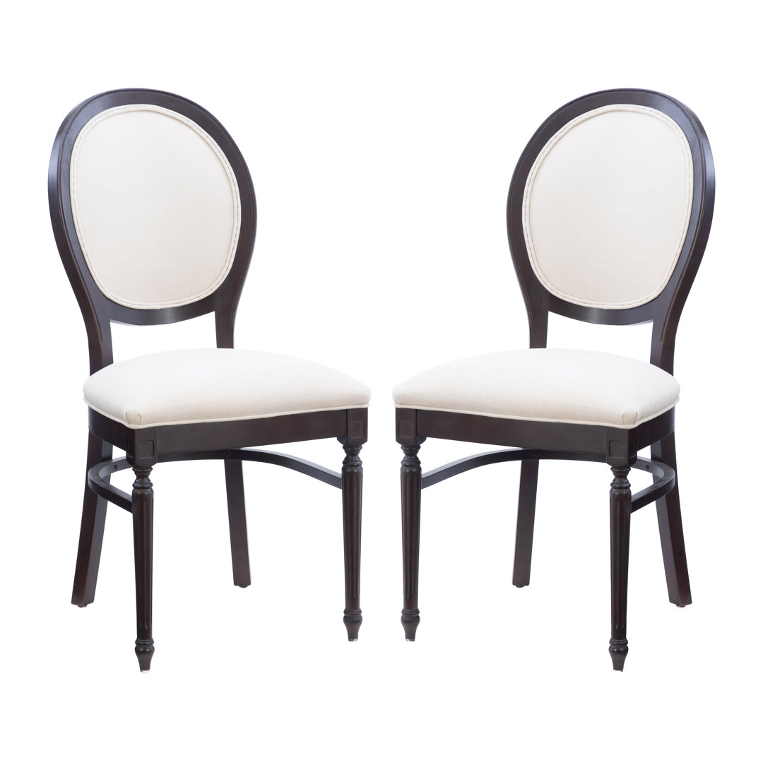 Earnshaw 18.5'' H Fully Assembled Solid Beech Wood Side Chair (Set of 2) Ophelia & Co.