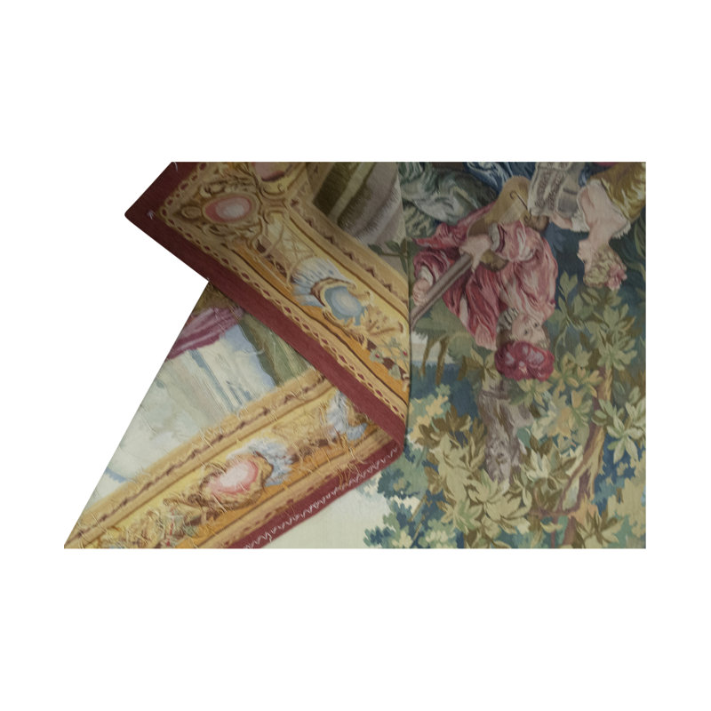 Hand-Knotted High-Quality Rose Area Rug