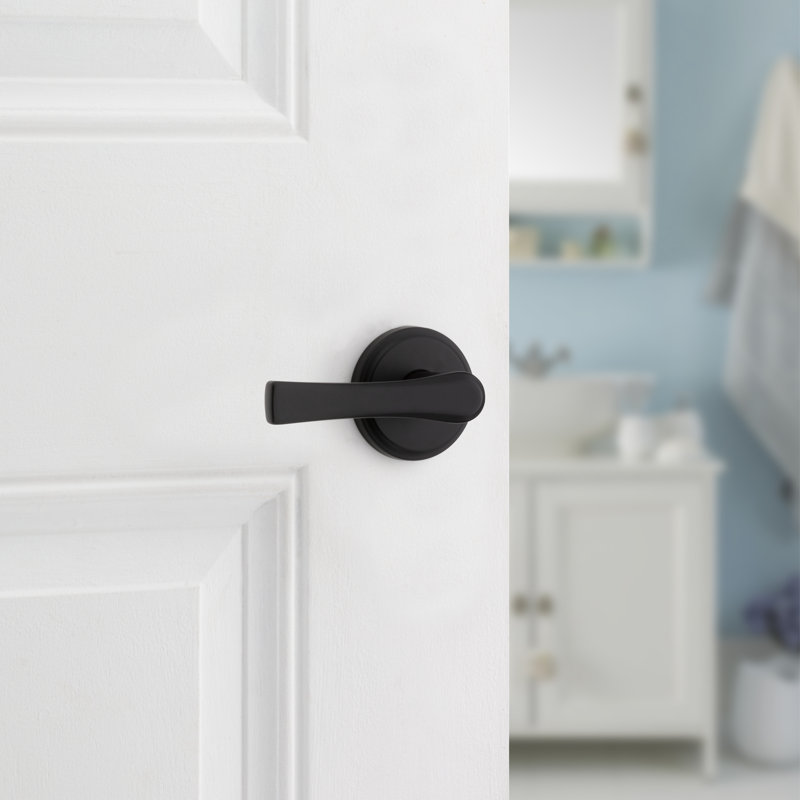 Poignée de porte Katella avec rosette ronde