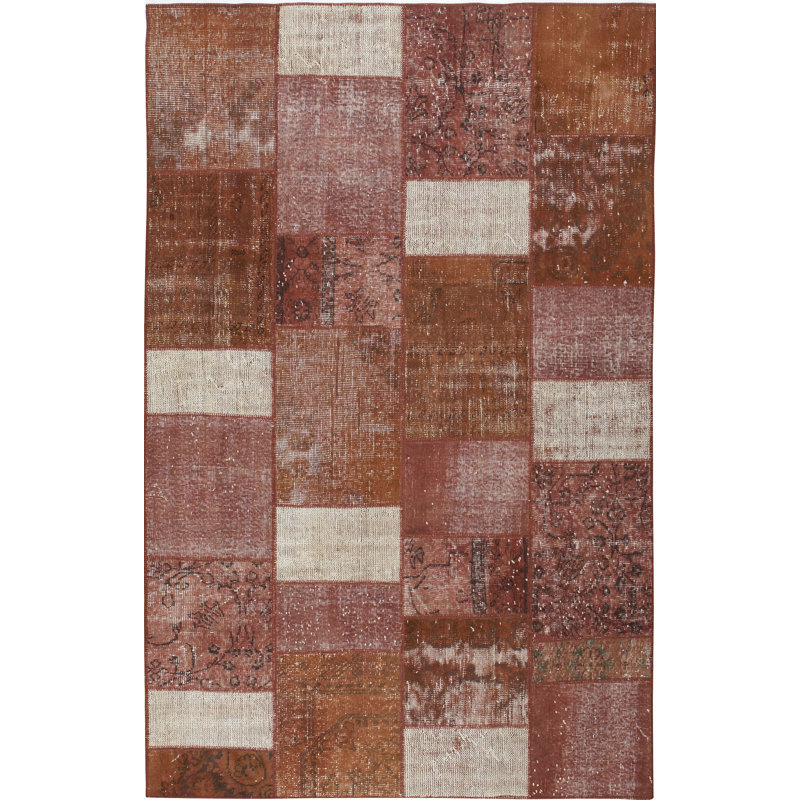 Tapis rétro patchwork turc