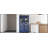 Kitchen Pantry, Freestanding Kitchen Storage Cabinet Display Cabinet with Glass Doors and 4 Built-in Drawers for Living Room, Home Office-305891418
