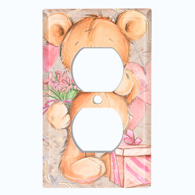1 - Gang Duplex Outlet Standard Wall Plate