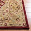 Evie Oriental Handmade Tufted Wool Red/Gold Area Rug-21273584