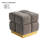 Contemporary Style Square Storage Stool