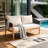 Outdoor Patio Acacia Wood Loveseat-129028520