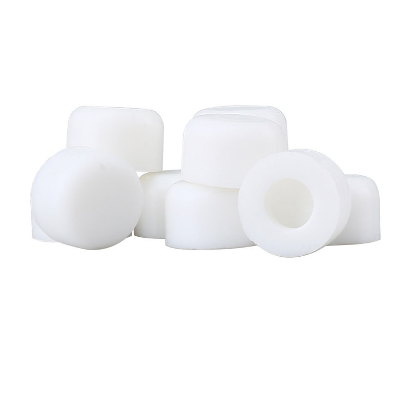 Embout de butée de porte en silicone blanc 1/4 po ID 2 - 10PK