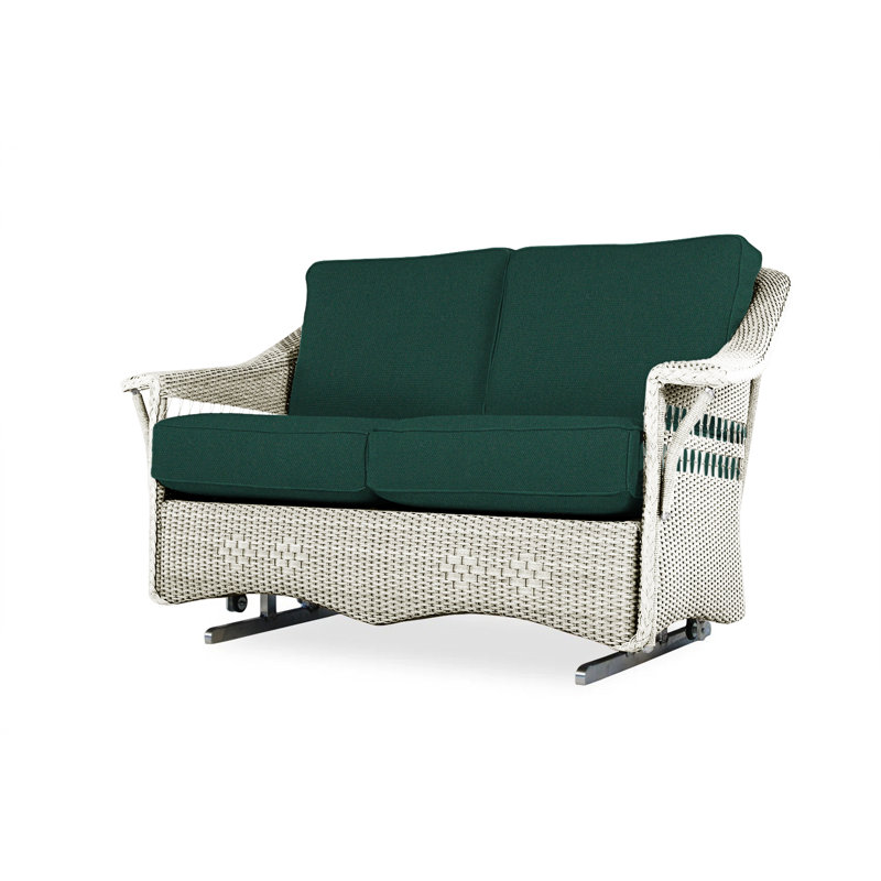 Nantucket Outdoor 2 - Seat Loveseat, Savannah Green, Linen