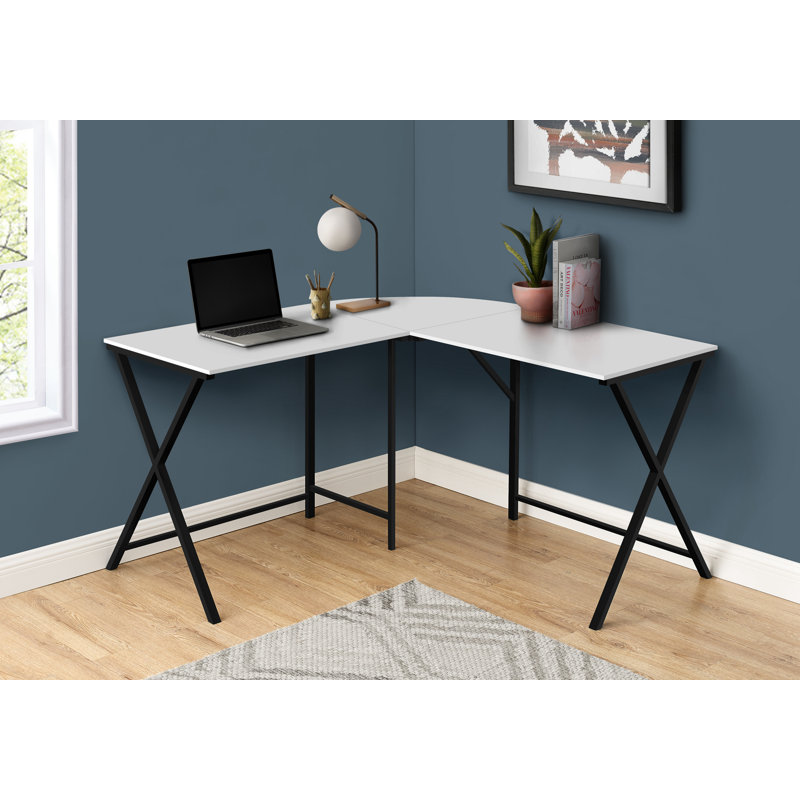 Bureau d'ordinateur, Blanc