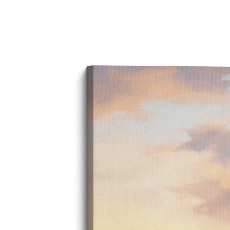 «Serene Sunset Over Fields», ensemble de 2, reproduction sur toile, Toile tendue, H 18 po x l 12 po x P 1,25 po