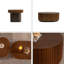 Ensemble de 2 tables basses gigognes rondes Handcraft