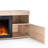  60" Fireplace TV Stand With Electric Fireplace,Remote ,Timer & Adjustable Led Flame-1949404296