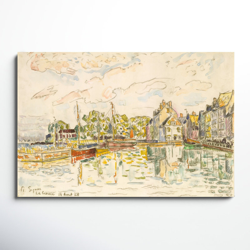 «Le Croisic I», Paul Signac, peinture sur toile, H 32 po x l 48 po